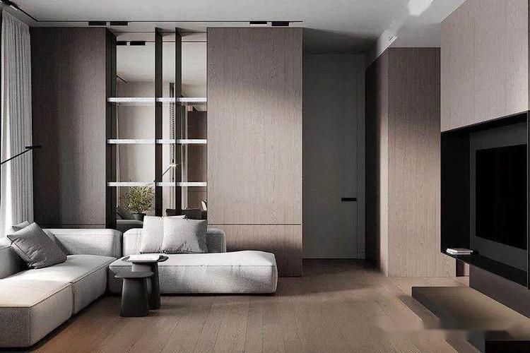 64m²复古现代风，错落在明暗之间的优雅小居