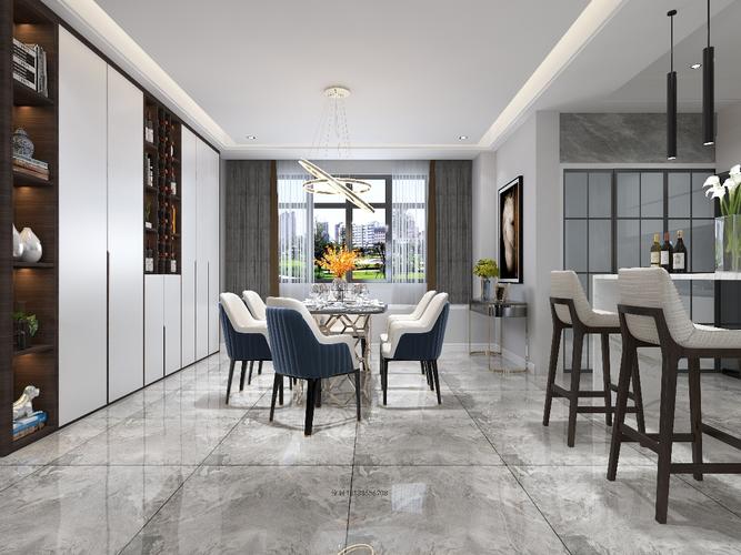 定制的蓝白色调的地中海装修风格